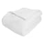 Crosby St. 3-Piece White Cotton Textured Comforter Set, Full/Queen