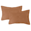 Crosby St 3-Piece Brown Cotton Textured Comforter Set, Full/Queen