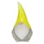 Sunny Club Yellow Gnome Outdoor Garden Statue, 10"