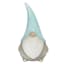 Sunny Club Blue Gnome Outdoor Garden Statue, 14"