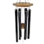 Metal & Wood Wind Chime, 24"