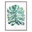 Found & Fable Framed Leaf Canvas Wall Art, 12x16