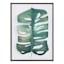 Found & Fable Framed Leaf Canvas Wall Art, 12x16