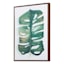Found & Fable Framed Leaf Canvas Wall Art, 12x16