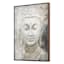 Found & Fable Framed Buddha Canvas Wall Art, 18x24
