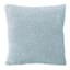 Blue Heathered Cozy Plush Throw Pillow, 18"
