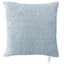 Blue Heathered Cozy Plush Throw Pillow, 24"