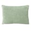 Green Heathered Cozy Plush Throw Pillow, 14x20