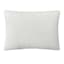 Cream Heathered Cozy Plush Throw Pillow, 14x20