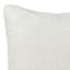 Cream Heathered Cozy Plush Throw Pillow, 24"