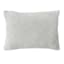 Grey Heathered Cozy Plush Throw Pillow, 14x20