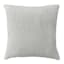 Grey Heathered Cozy Plush Throw Pillow, 24"