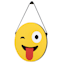 Hanging Reversible Emoji Wall Art, 8"