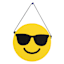 Hanging Reversible Emoji Wall Art, 8"