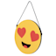 Hanging Reversible Emoji Wall Art, 8"