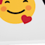 Love Emoji Canvas Wall Art, 20x8