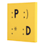 Computer Emoji Canvas Wall Art, 12"