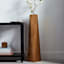 Gold Geo Floor Vase, 36"