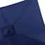 Navy Blue Crank Rectangle Patio Umbrella, 6.5x10ft