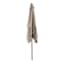 Tan Rectangle Crank Patio Umbrella, 6.5x10ft