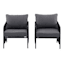 Crosby St. Set of 2 Port Bolivar Patio Armchairs