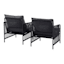 Crosby St. Set of 2 Port Bolivar Patio Armchairs