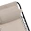 Steel Sling Gravity Patio Chair, Taupe