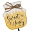 Honeybloom Honey Yard Stake, 14"