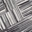 Crosby St. Black & White Grid Embroidered Square Outdoor Throw Pillow, 20"