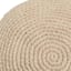 Honeybloom Natural Round Crochet Outdoor Throw Pillow, 16"