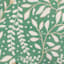 Honeybloom Green & White Embroidered Floral Outdoor Throw Pillow with Tassels, 18"