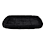 Bolster Black Dog Bed, Medium