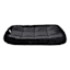 Bolster Black Dog Bed, Medium