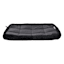 Bolster Black Dog Bed, Large