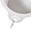 2-Cup Collapsible Pet Bowl, Grey