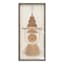 Tracey Boyd Glass Framed Wooden Wall Decor, 16x34
