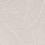 (E494) Found & Fable Cream Palm Bay Leaves Outdoor Accent Rug, 3x4