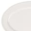 Providence White Beaded Oval Platter, 16x10.5