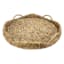 Natural Wicker Round Tray, 22"