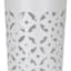 Crosby St. White Metal Outdoor Solar Lantern, 24"