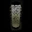 Crosby St. White Metal Outdoor Solar Lantern, 24"