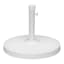 White Round Patio Umbrella Base, 40lb