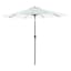 Calista Turquoise Crank & Tilt Round Patio Umbrella, 9'