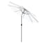 Calista Turquoise Crank & Tilt Round Patio Umbrella, 9'