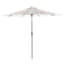 Paisley Chili Crank & Tilt Round Patio Umbrella, 9'