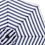 Navy Blue Awning Striped Crank & Tilt Round Patio Umbrella, 9'