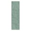 (E518) Found & Fable Teal Palm Bay Leaves Outdoor Runner, 2x7