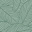 (E518) Found & Fable Teal Palm Bay Leaves Outdoor Area Rug, 5x7