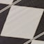 (E491) Crosby St. Fresno Black & Natural Diamond Outdoor Area Rug, 8x10