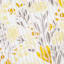 Gold Muted Garden Throw Pillow, 18"
